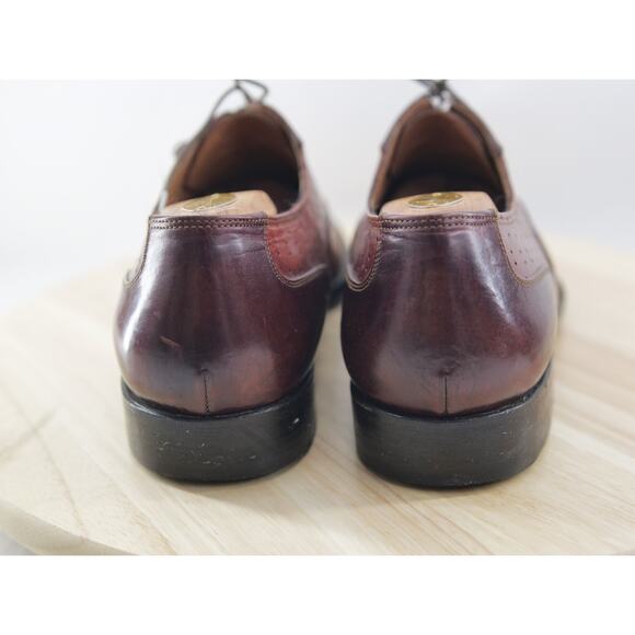 Lorenzo Banfi‎ 9.5 M Mens Shoes Leather Hand Made 2 Tone Made In Italy main image 8